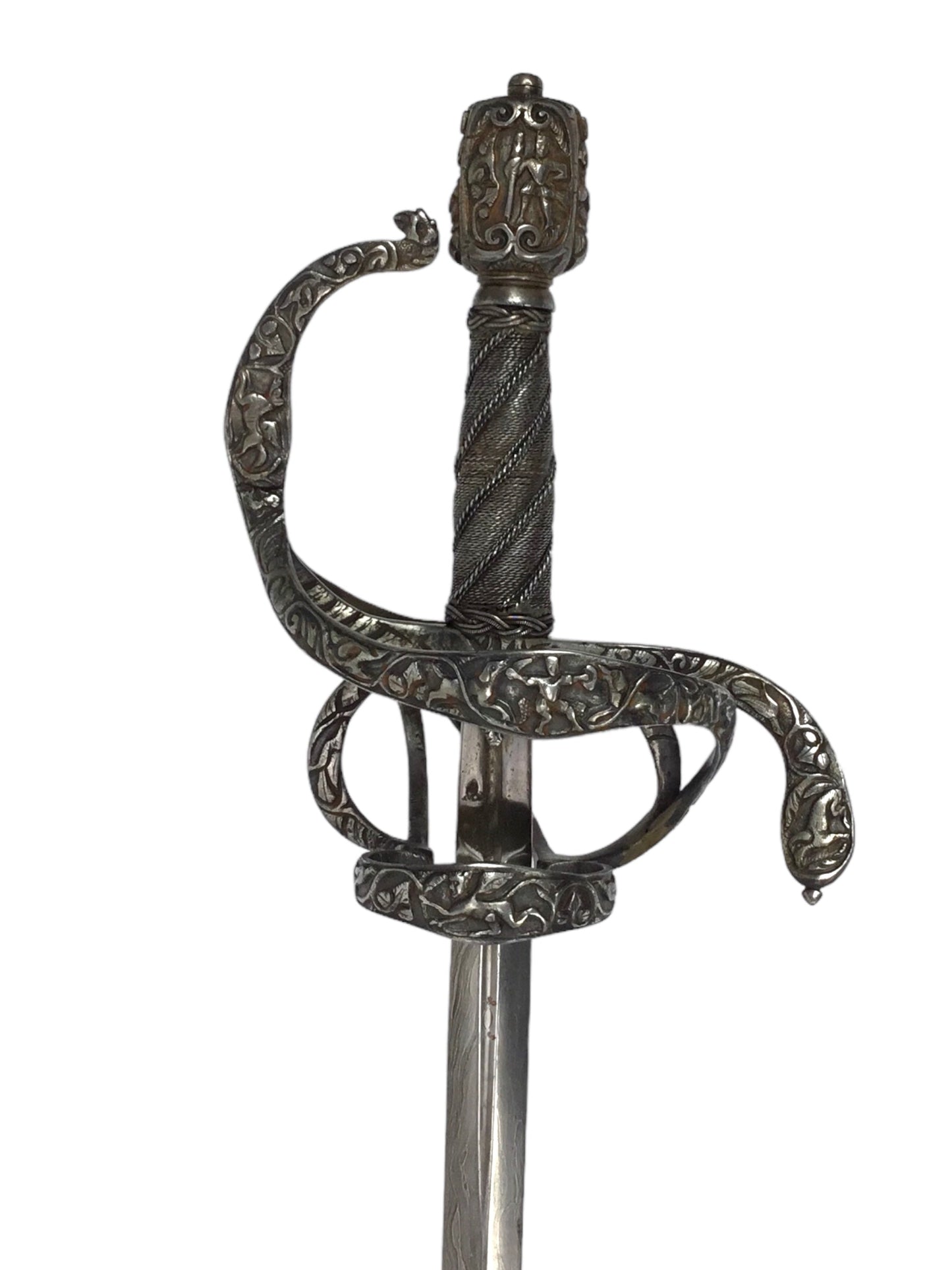 Chiseled Hilt Swept Hilt Rapier