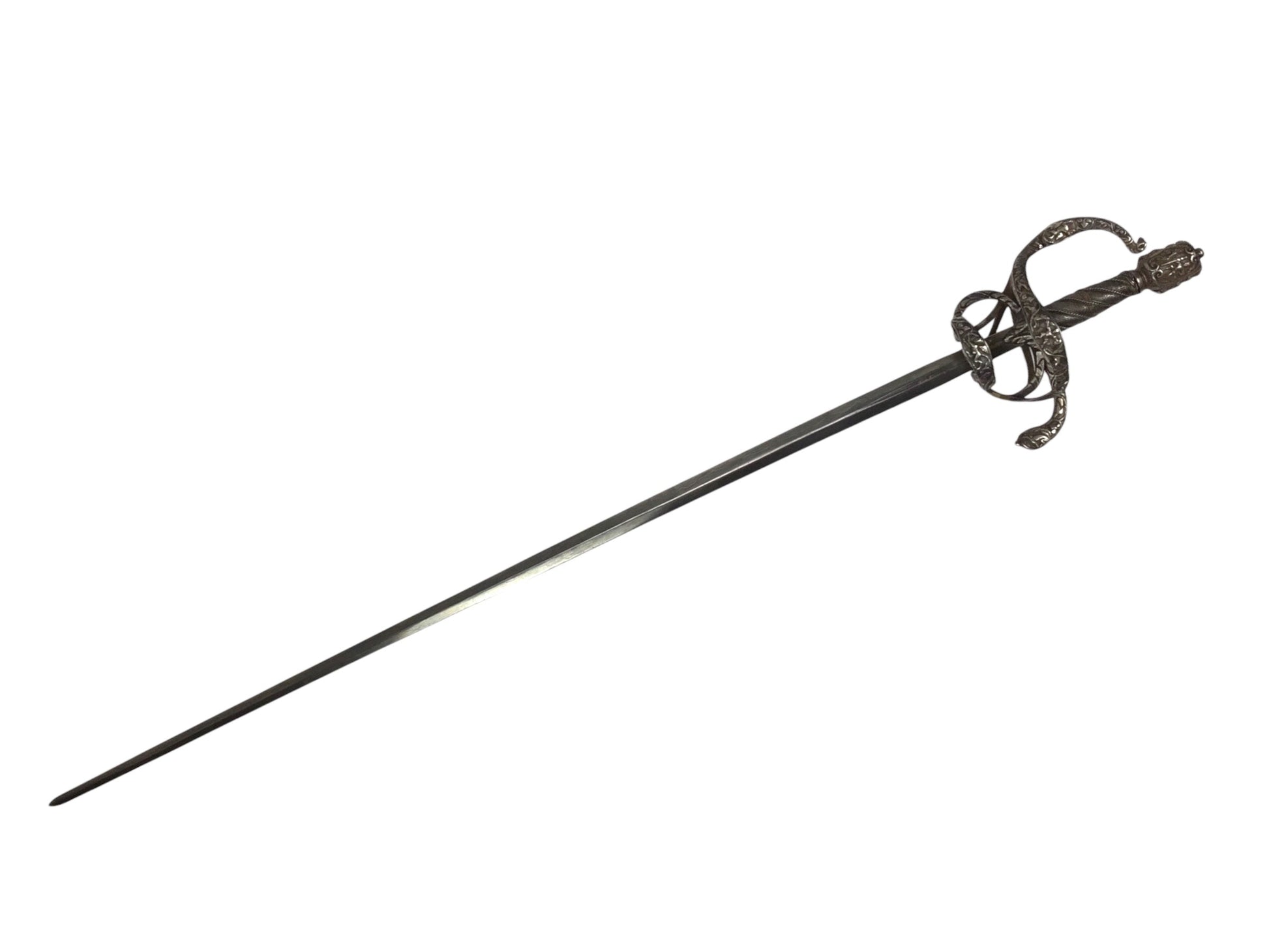 Chiseled Hilt Swept Hilt Rapier