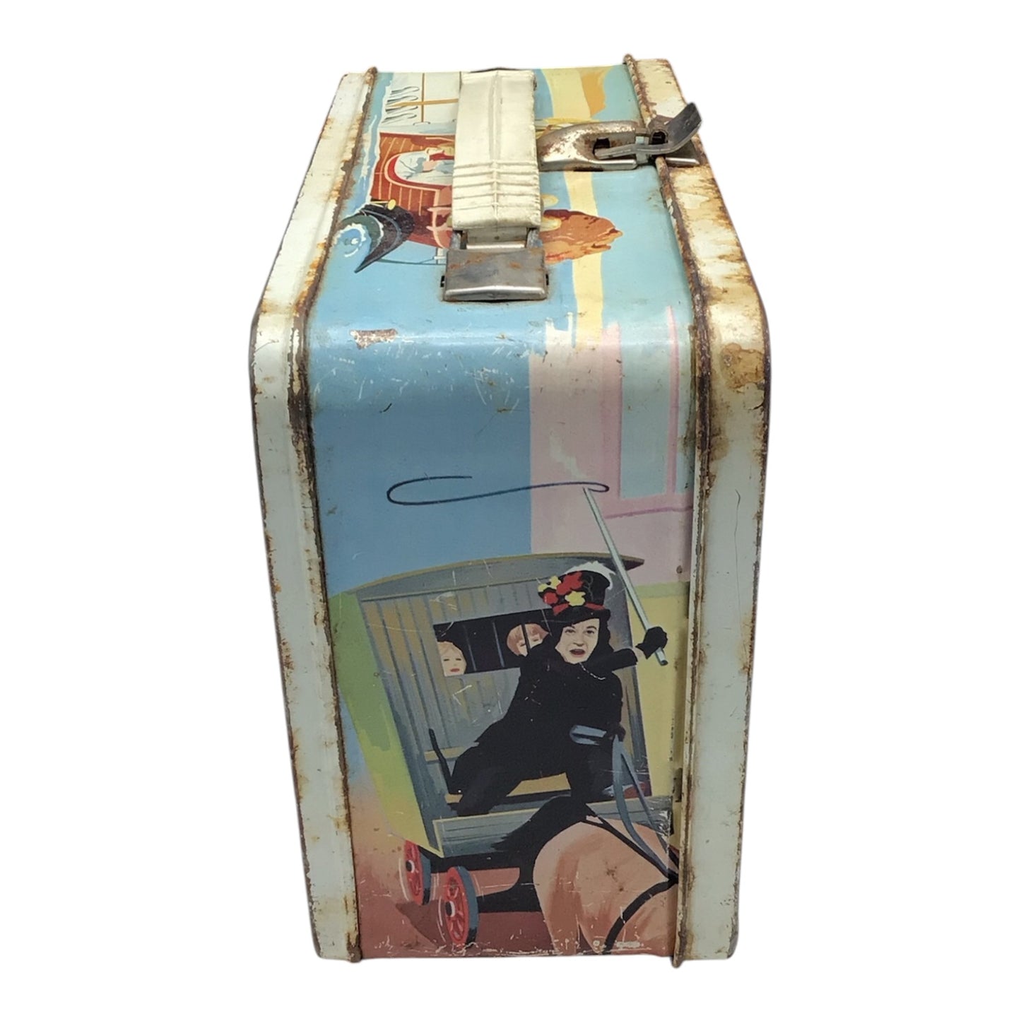 Chitty Chitty Bang Bang Metal Lunch Box with Model Cars 1968
