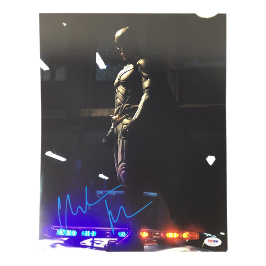 Christian Bale Signed The Dark Knight 11x14 Photo (Beckett Certified)