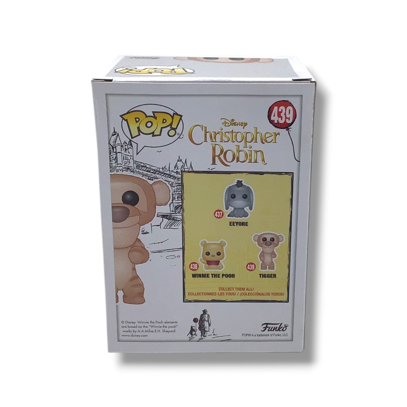 Christopher Robin (#439) Tigger Funko POP! | Signed by Jim Cummings (COA)