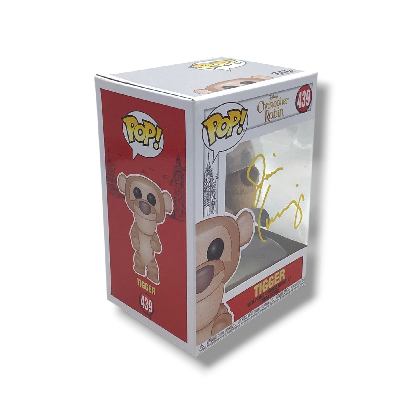 Christopher Robin (#439) Tigger Funko POP! | Signed by Jim Cummings (COA)