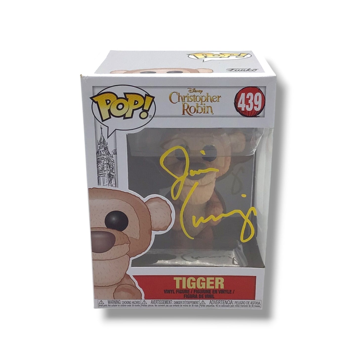 Christopher Robin (#439) Tigger Funko POP! | Signed by Jim Cummings (COA)