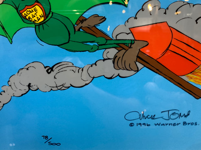 Chuck Jones (B.1912) Acme Splatman Signed Sericel