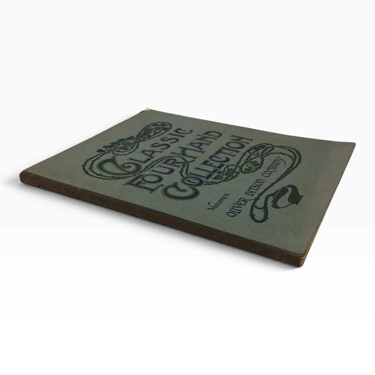 Classic Four Hands Collection Pianoforte Volume 11 Oliver Ditson – Antique Music Sheet Book