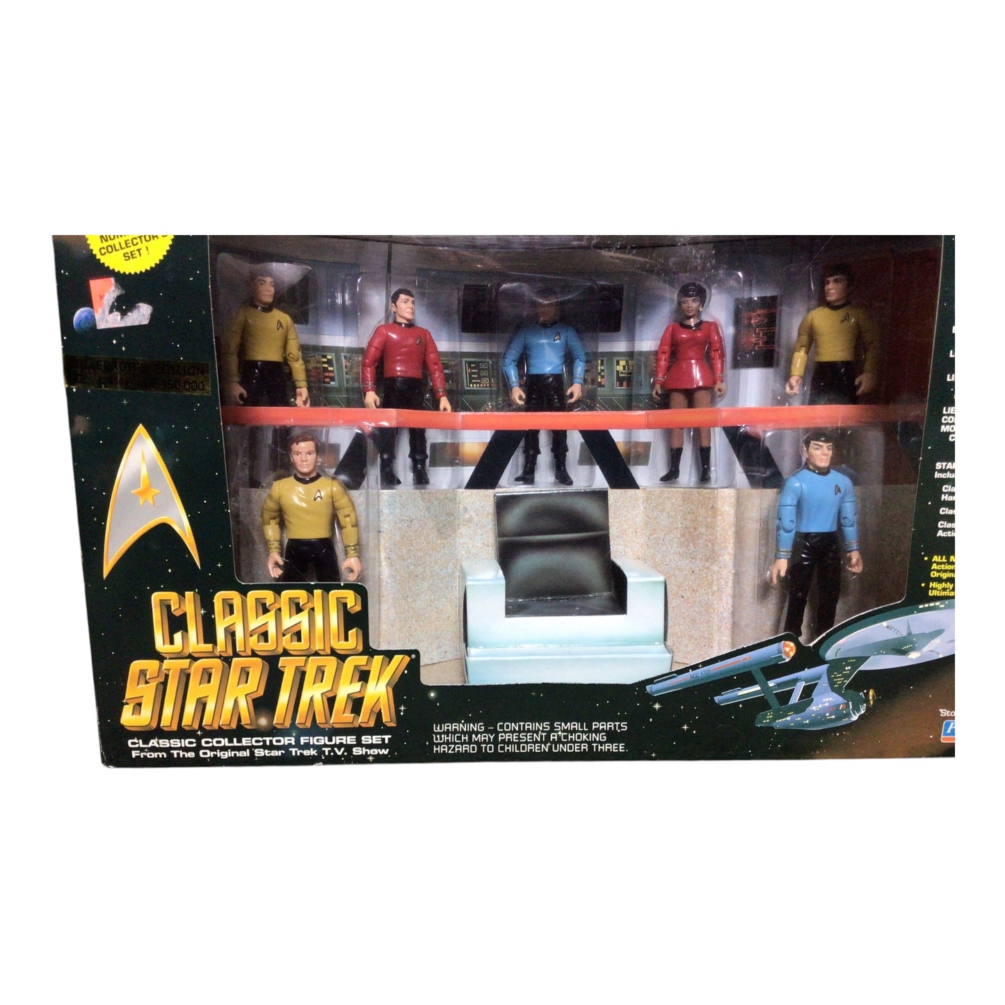 Classic Star Trek Collector's Figure Set - 1993 Playmates Limited Edition