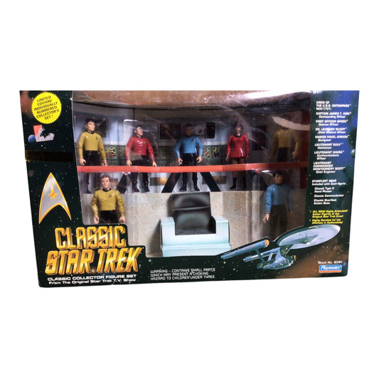 Classic Star Trek Collector's Figure Set - 1993 Playmates Limited Edition