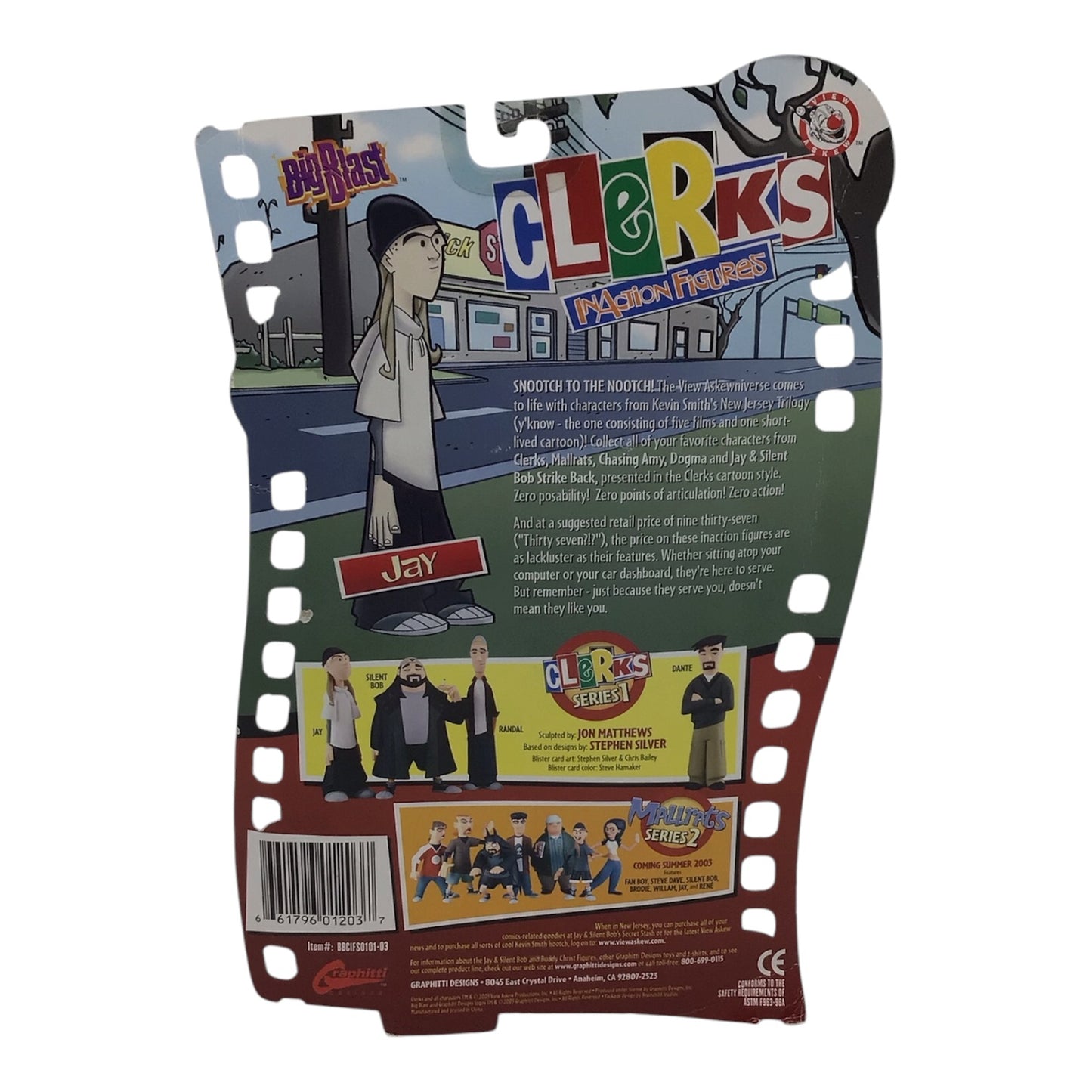 Clerks Inaction Figures Jay - Clerks Series 1 (2003)