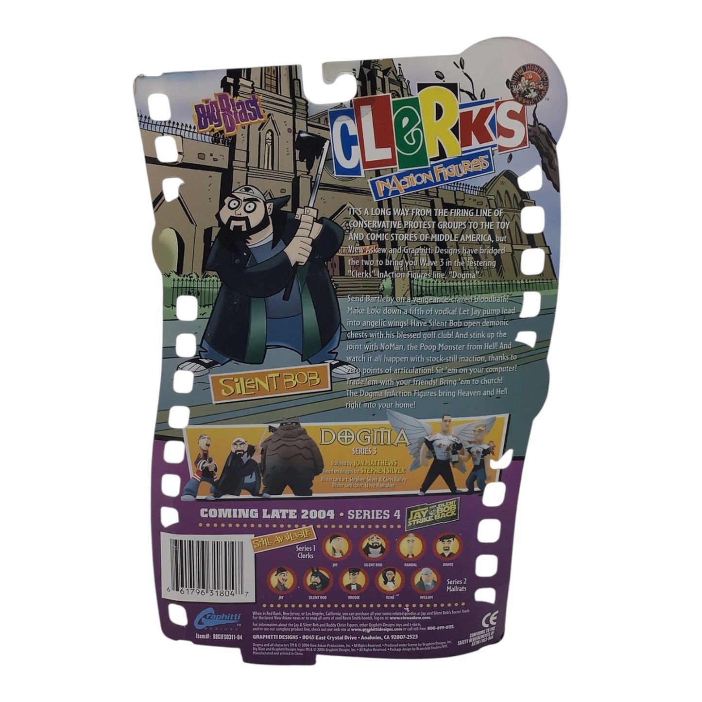 Clerks Inaction Figures Silent Bob - Dogma Series 3 (2004)
