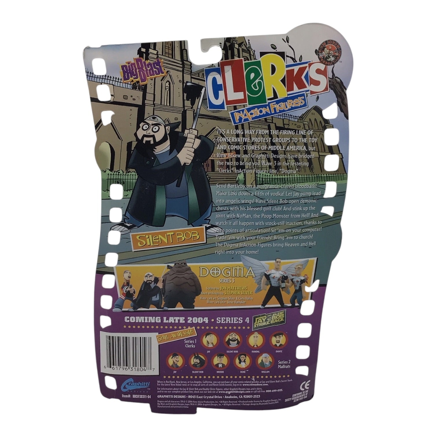 Clerks Inaction Figures Silent Bob - Dogma Series 3 (2004)