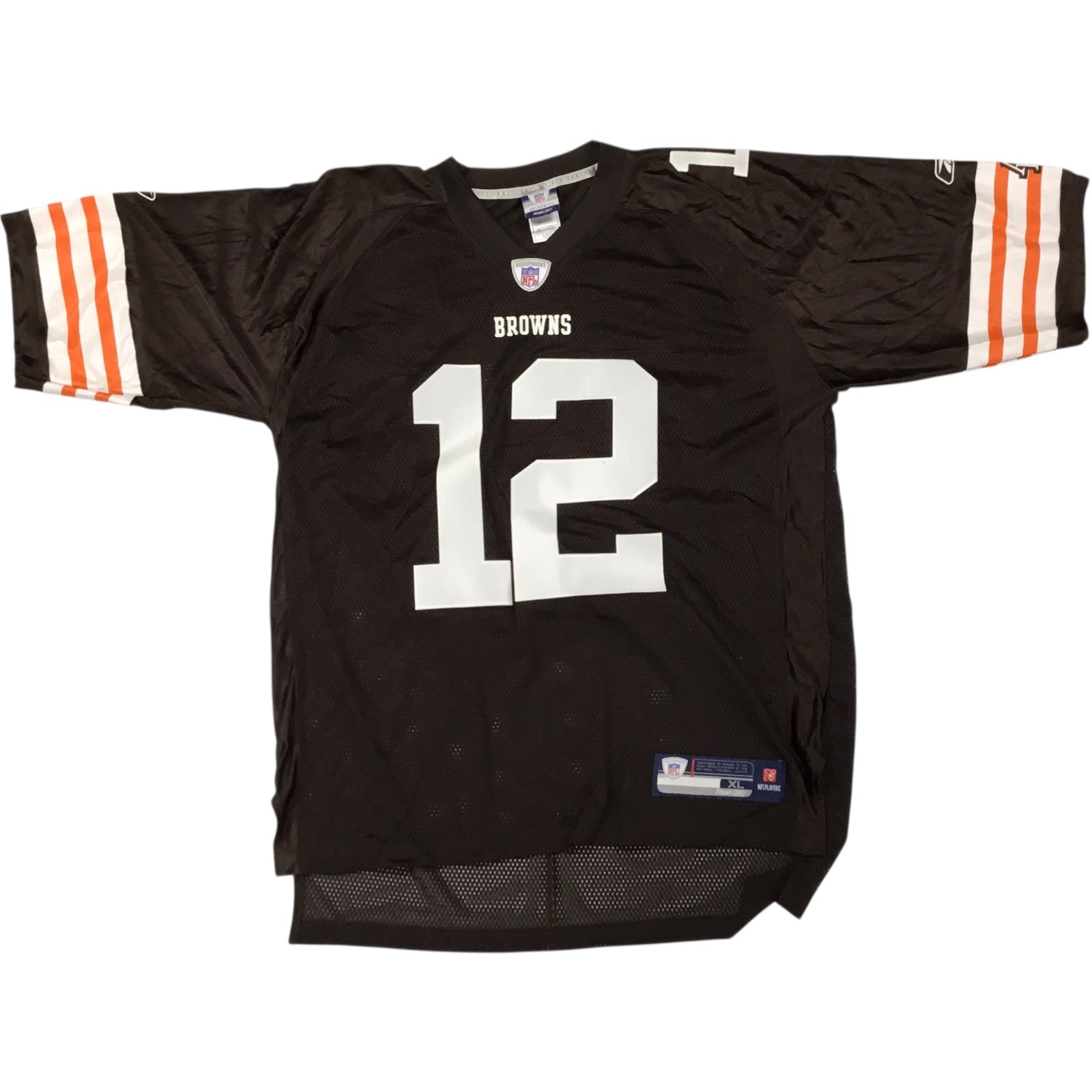 Cleveland Browns Colt McCoy #12 Signed Jersey w/ Inscription (Size XL, Excellent Condition)