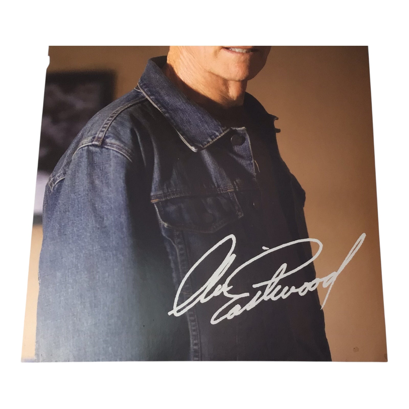 Clint Eastwood Signature Print - Western Icon Memorabillia