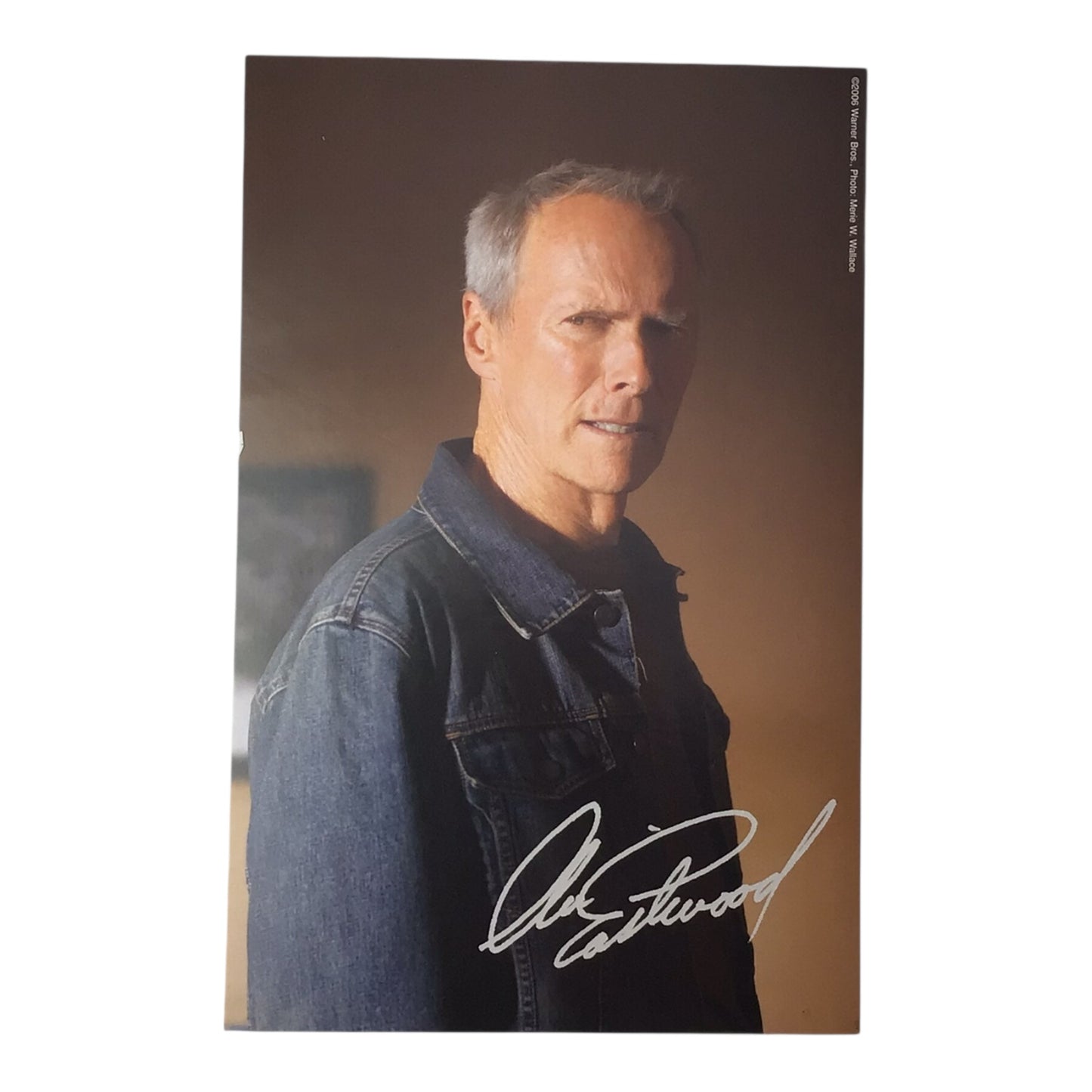 Clint Eastwood Signature Print - Western Icon Memorabillia