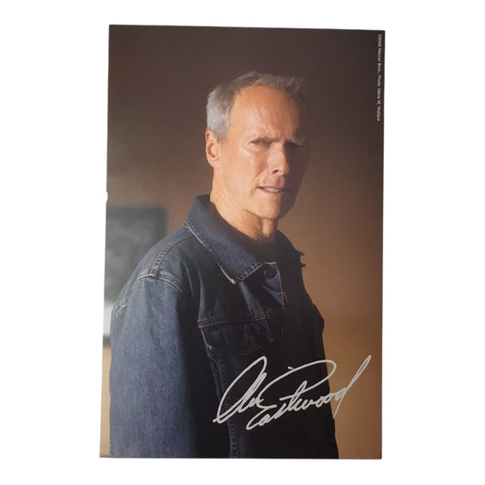 Clint Eastwood Signature Print - Western Icon Memorabillia
