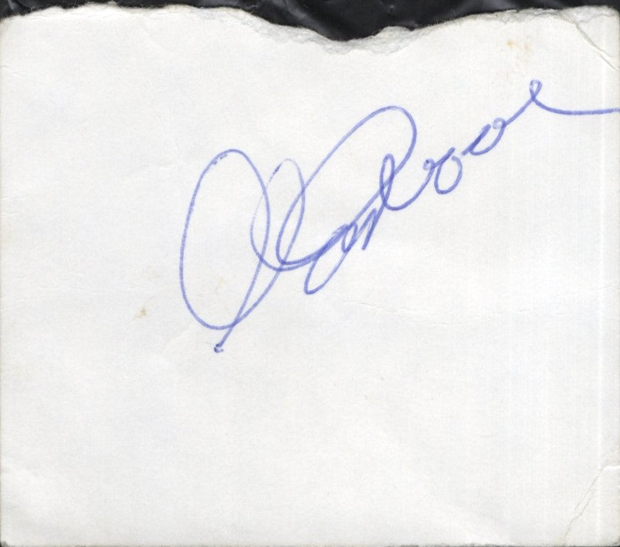 Clint Eastwood Signed Half Index Card, Clint Eastwood Autograph, JSA Letter Certified Authentic XX09287