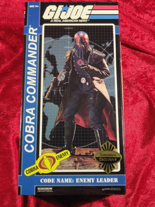 Cobra Commander G.I. Joe Hasbro Sideshow Collectible Figure