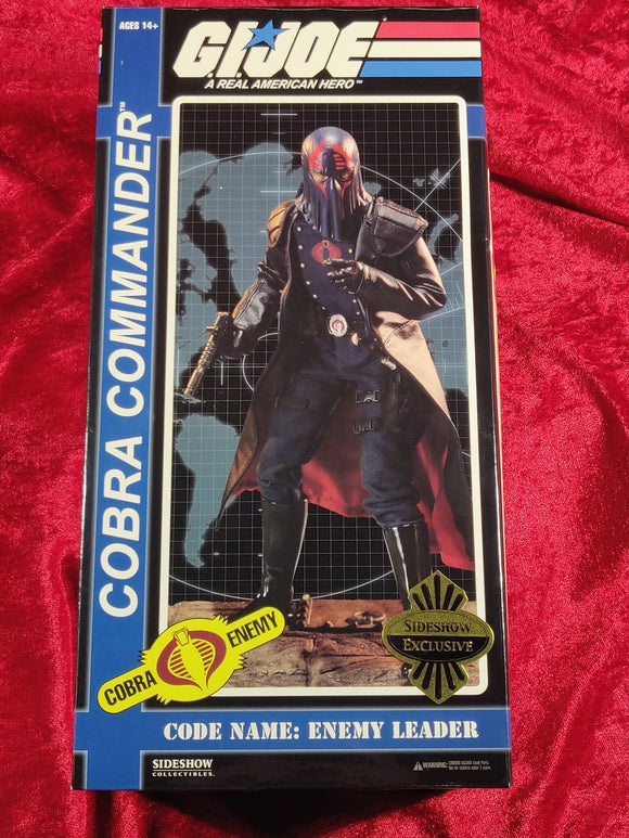 Cobra Commander G.I. Joe Hasbro Sideshow Collectible Figure