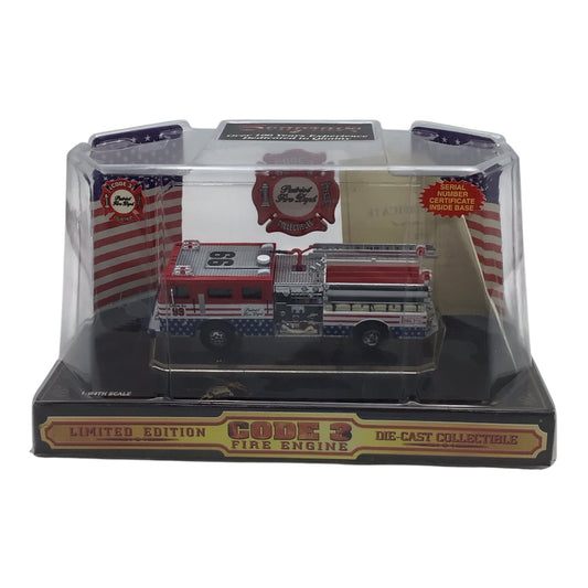 Code 3 Fire Engine 99 1/64 Scale Limited Edition Die Cast Collectible