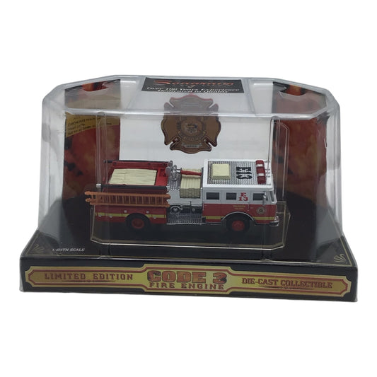 Code 3 Fire Engine E13 Limited Edition Die Cast Collectible