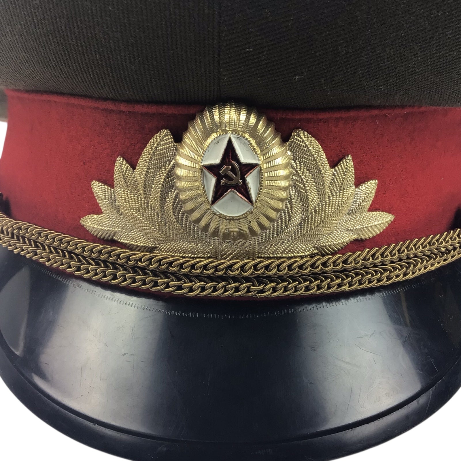 Cold War USSR Army General or Officer's Visor Hat