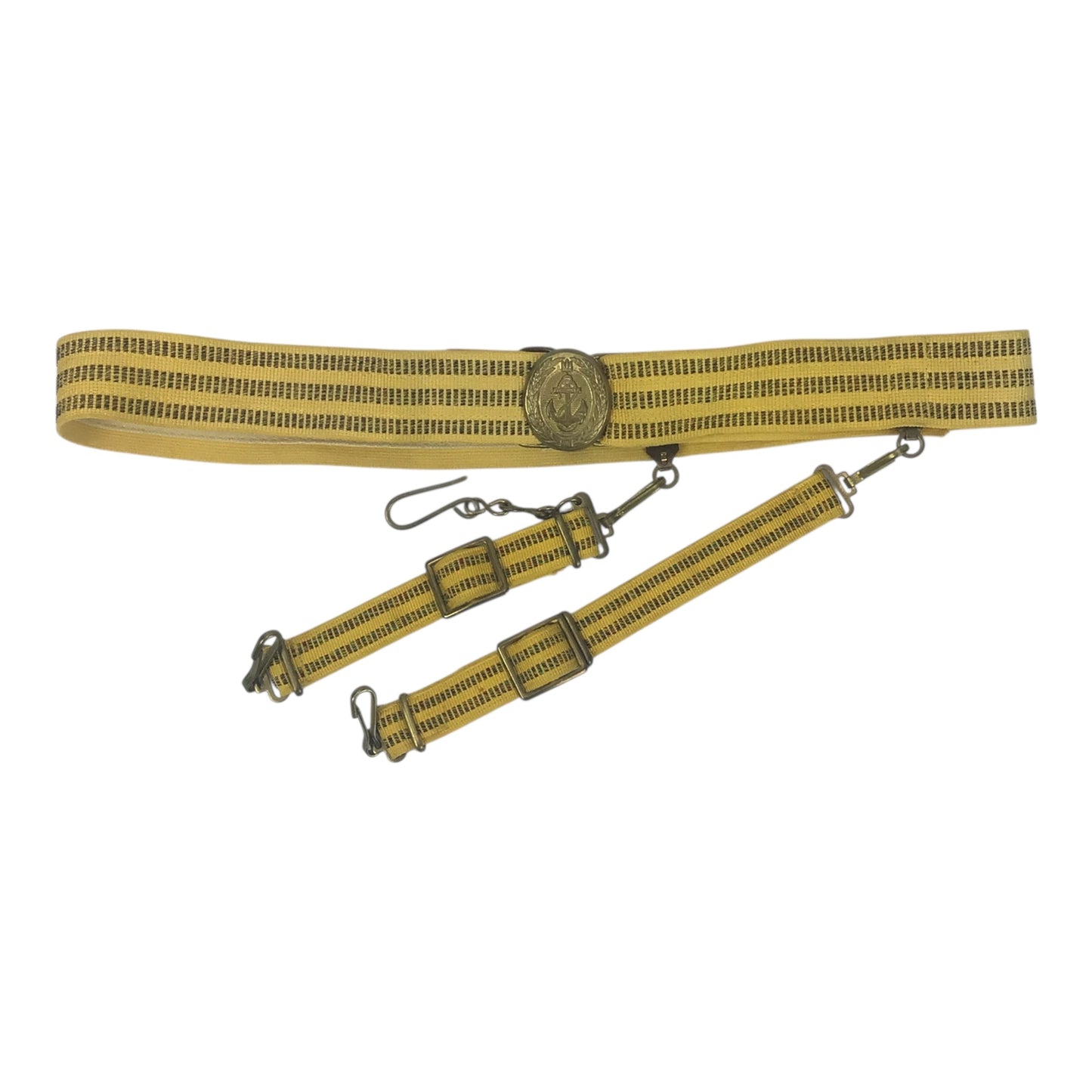 Cold War USSR Naval Officer's Parade Belt and Hangar Set