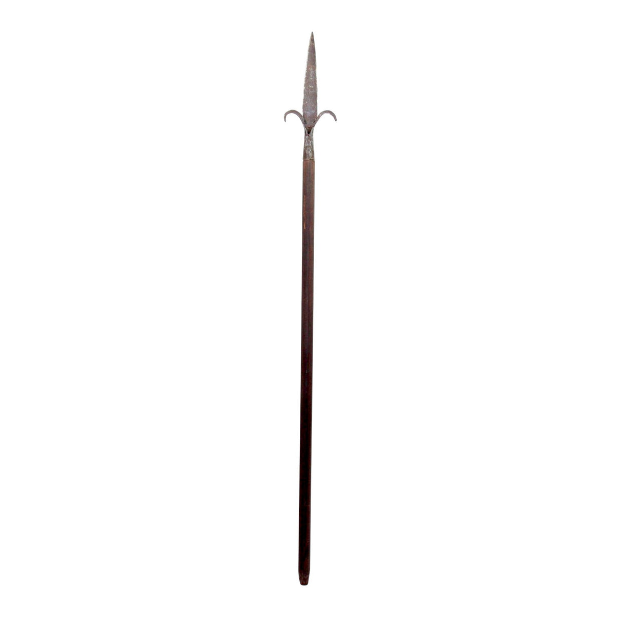 Colonial American and Revolution era Spontoon C.1750-1780 with Military Fork head