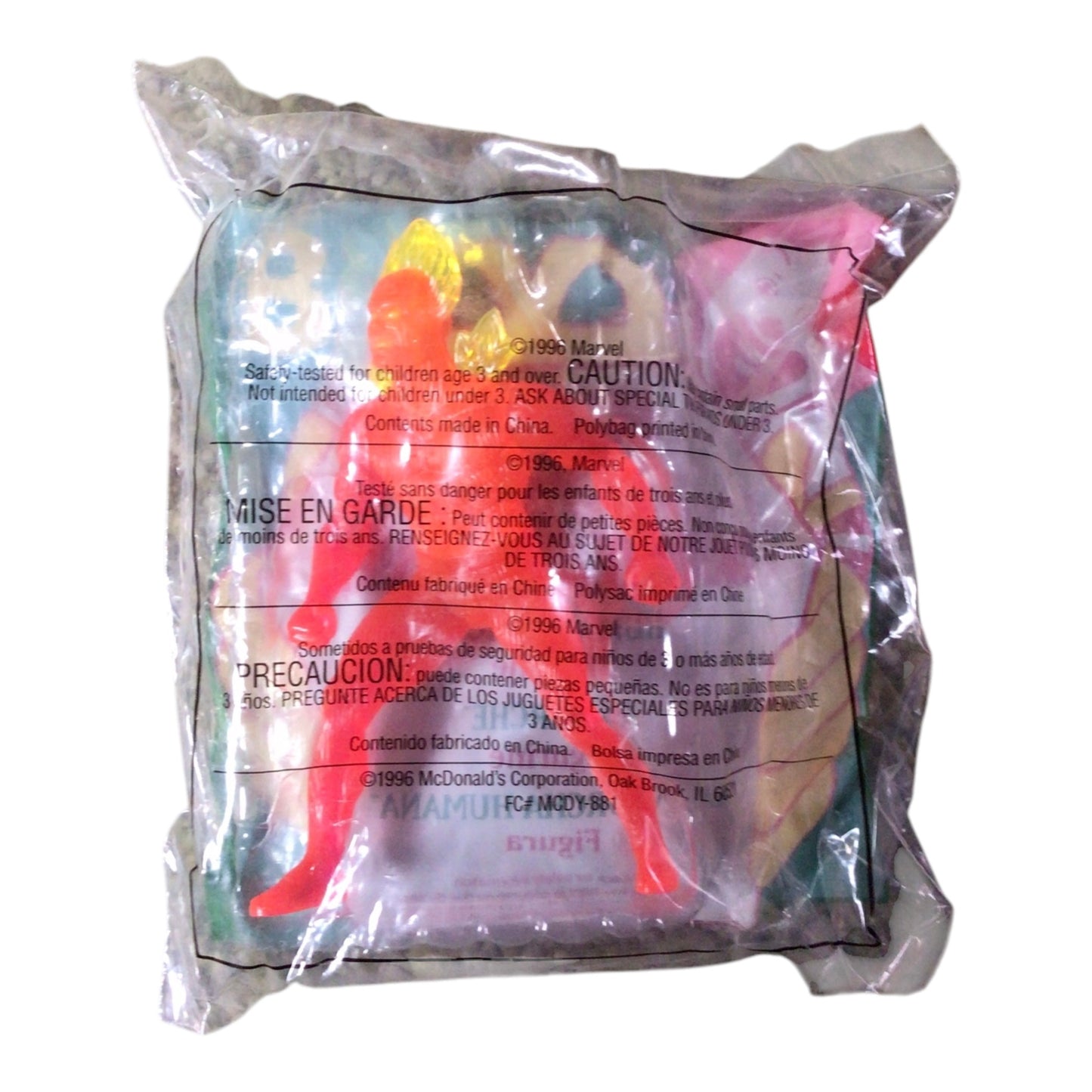 Complete Set - 1996 Marvel Super Heroes McDonald's Toys - Sealed