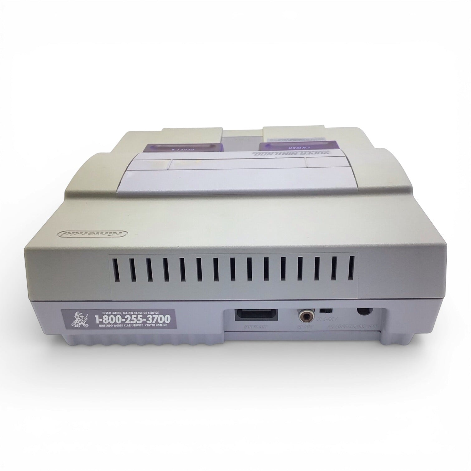 Complete Super Nintendo SNES Super Set with Mario Paint, Mouse Controller, & Super Mario World