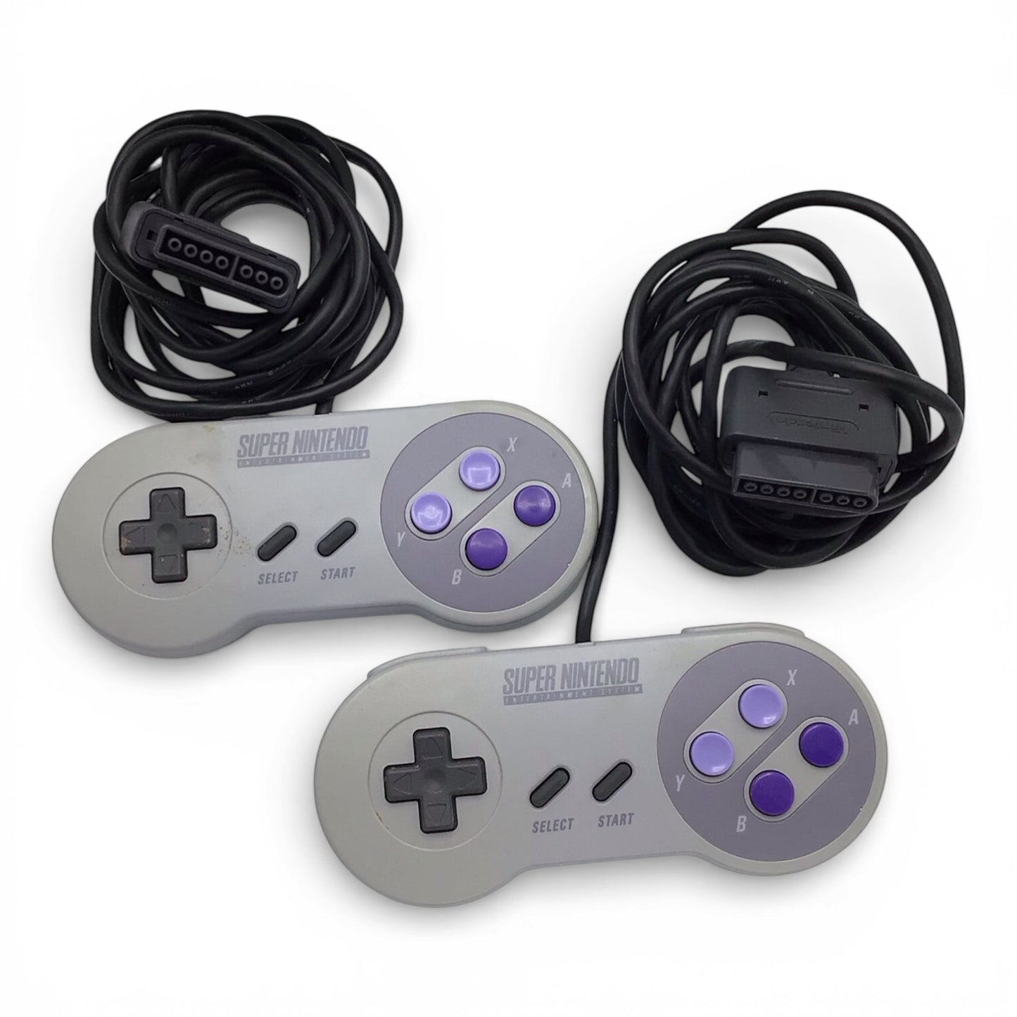 Complete Super Nintendo SNES Super Set with Mario Paint, Mouse Controller, & Super Mario World