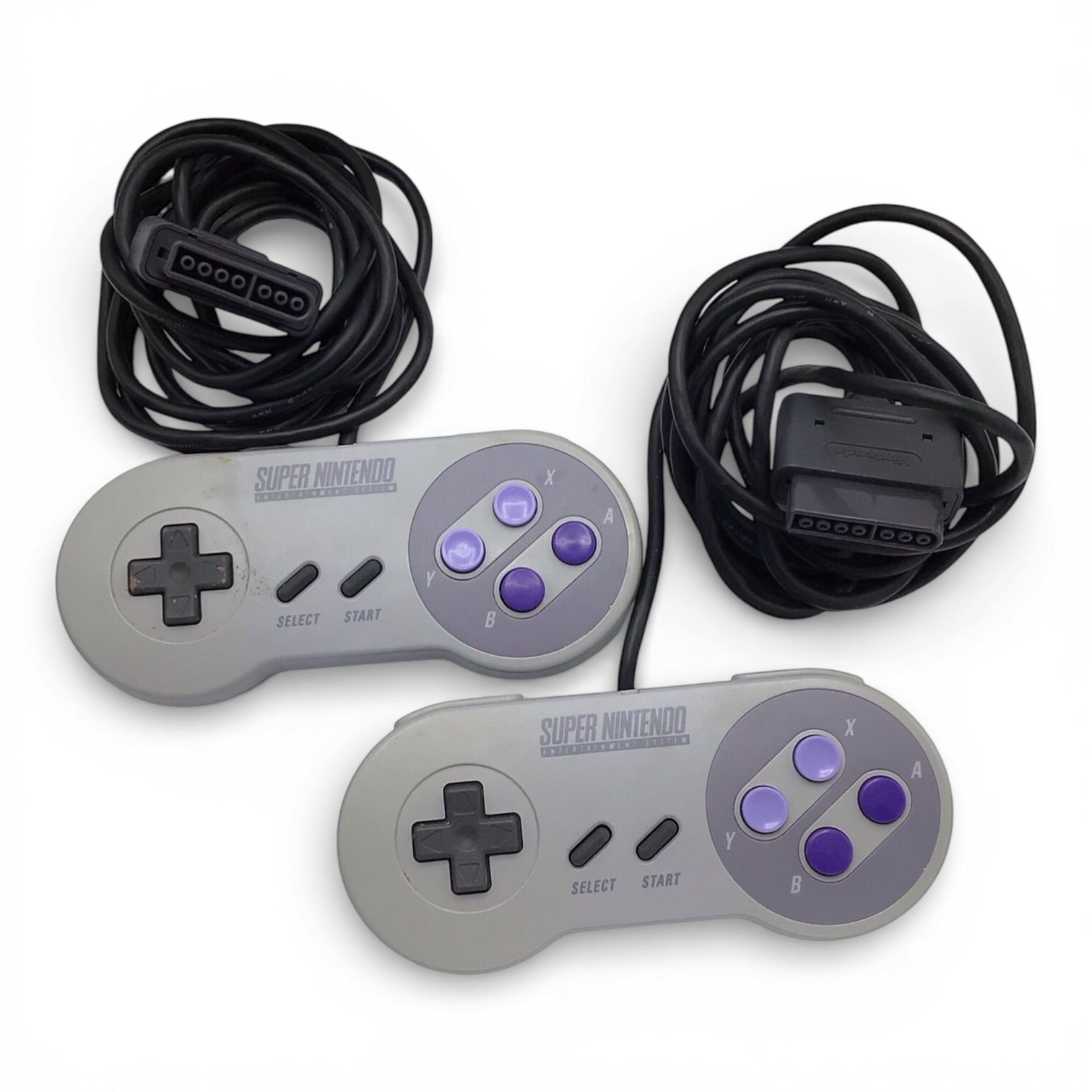 Complete Super Nintendo SNES Super Set with Mario Paint, Mouse Controller, & Super Mario World