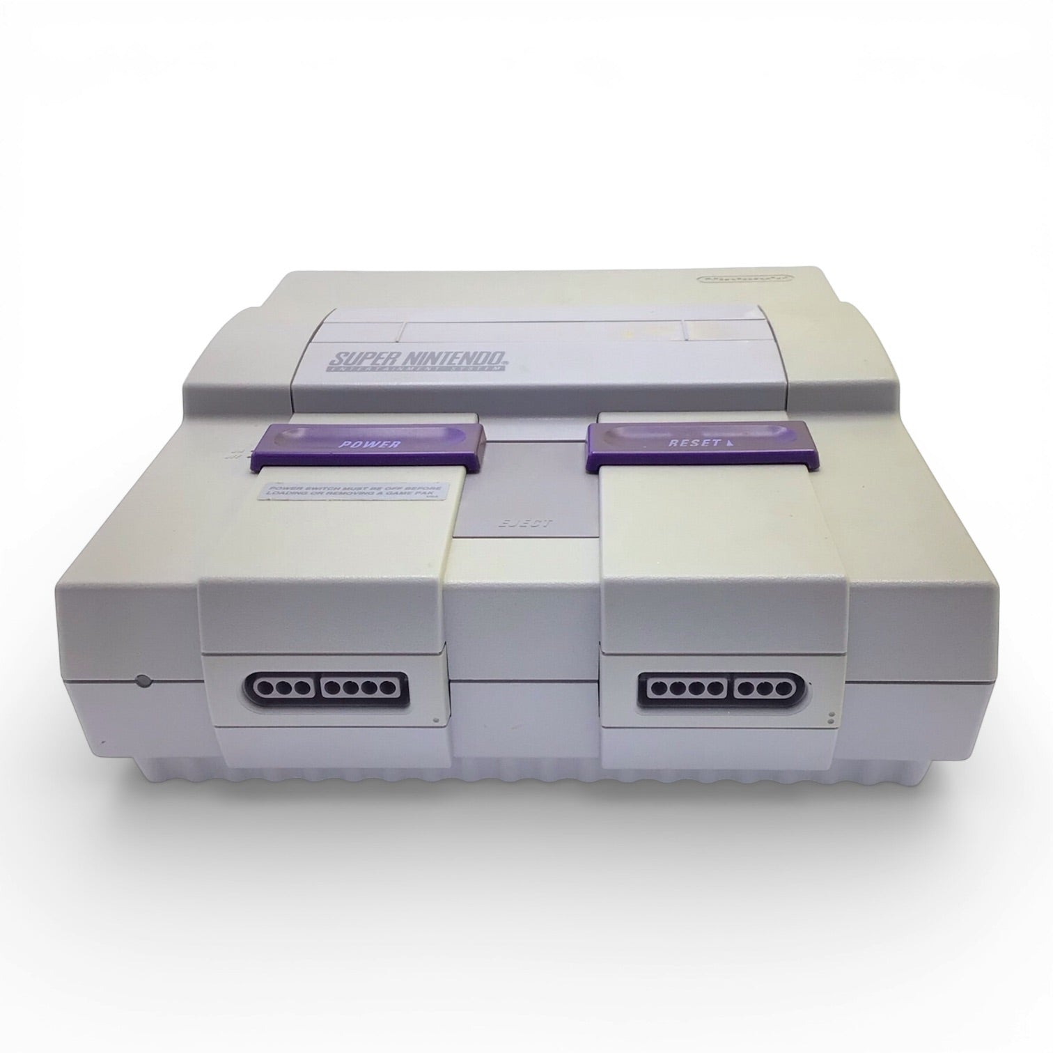 Complete Super Nintendo SNES Super Set with Mario Paint, Mouse Controller, & Super Mario World