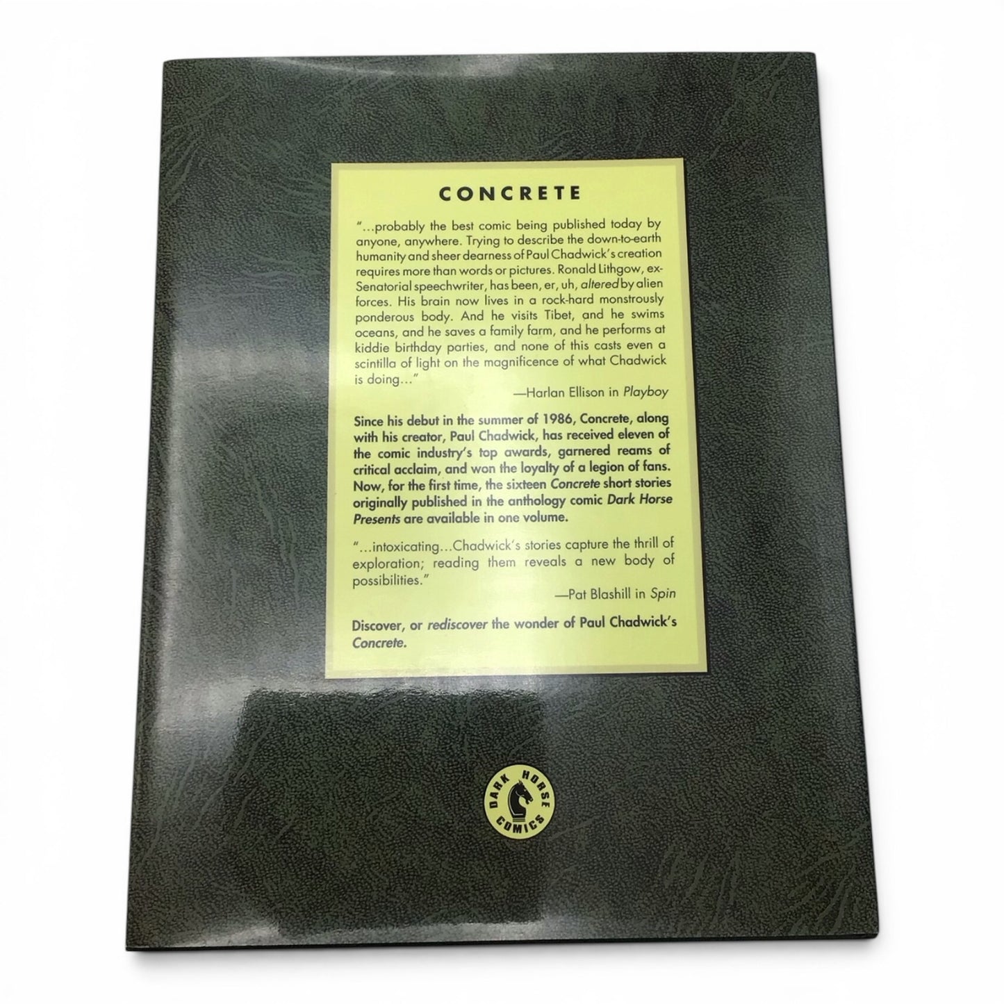 Concrete: Complete Short Stories of Paul Chadwick - Signed