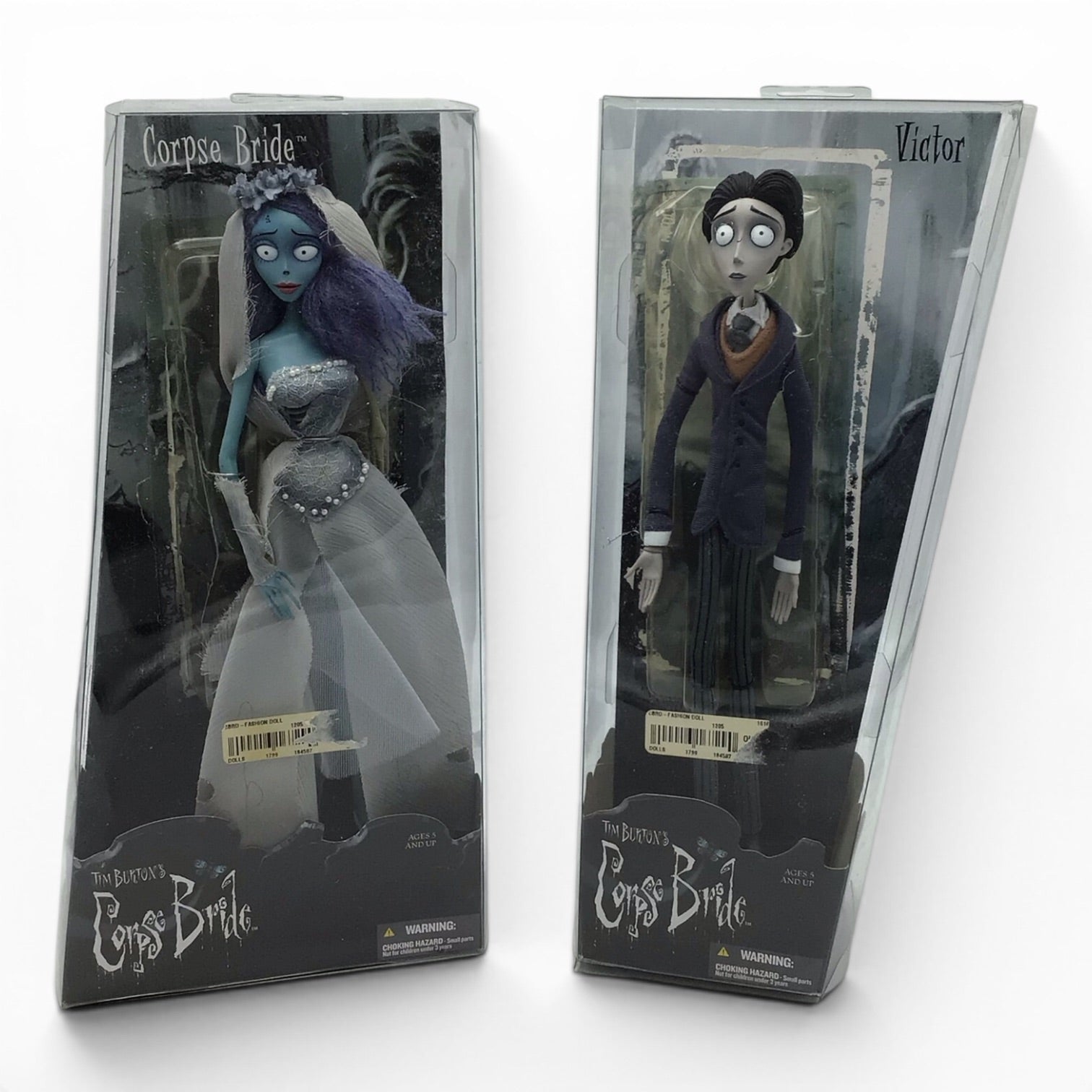 Corpse Bride Emily & Victor 12" Doll Set - McFarlane Toys 2005