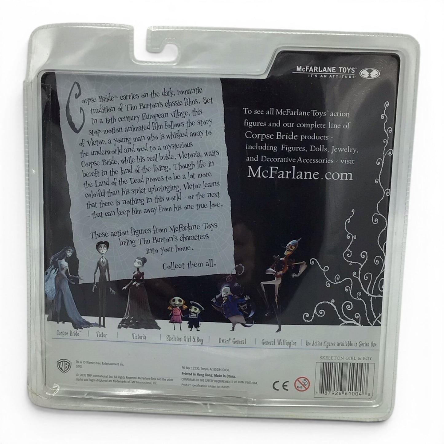 Corpse Bride Skeleton Girl & Boy Figure - McFarlane Toys