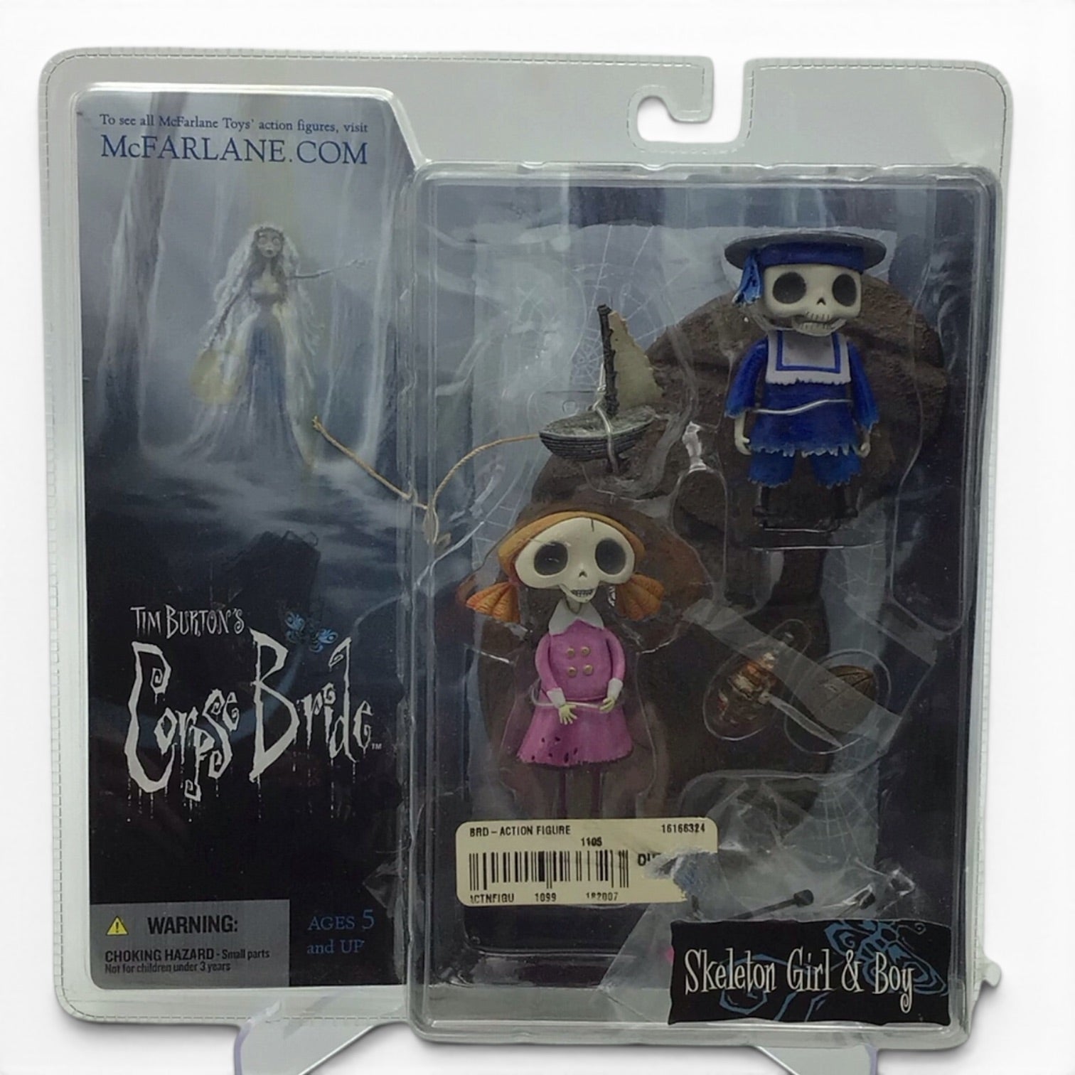 Corpse Bride Skeleton Girl & Boy Figure - McFarlane Toys