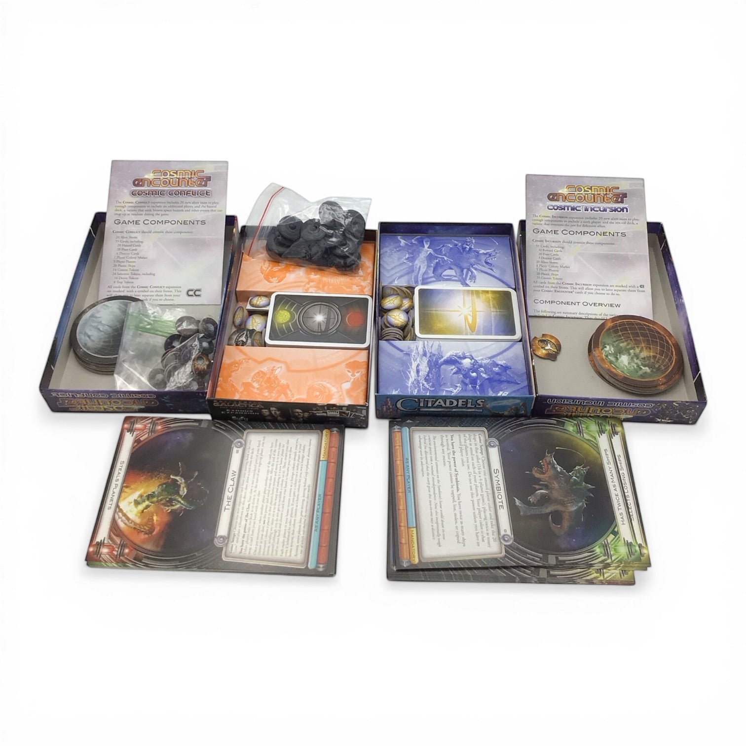 Cosmic Encounter with Cosmic Incursion & Cosmic Conflict Expansions