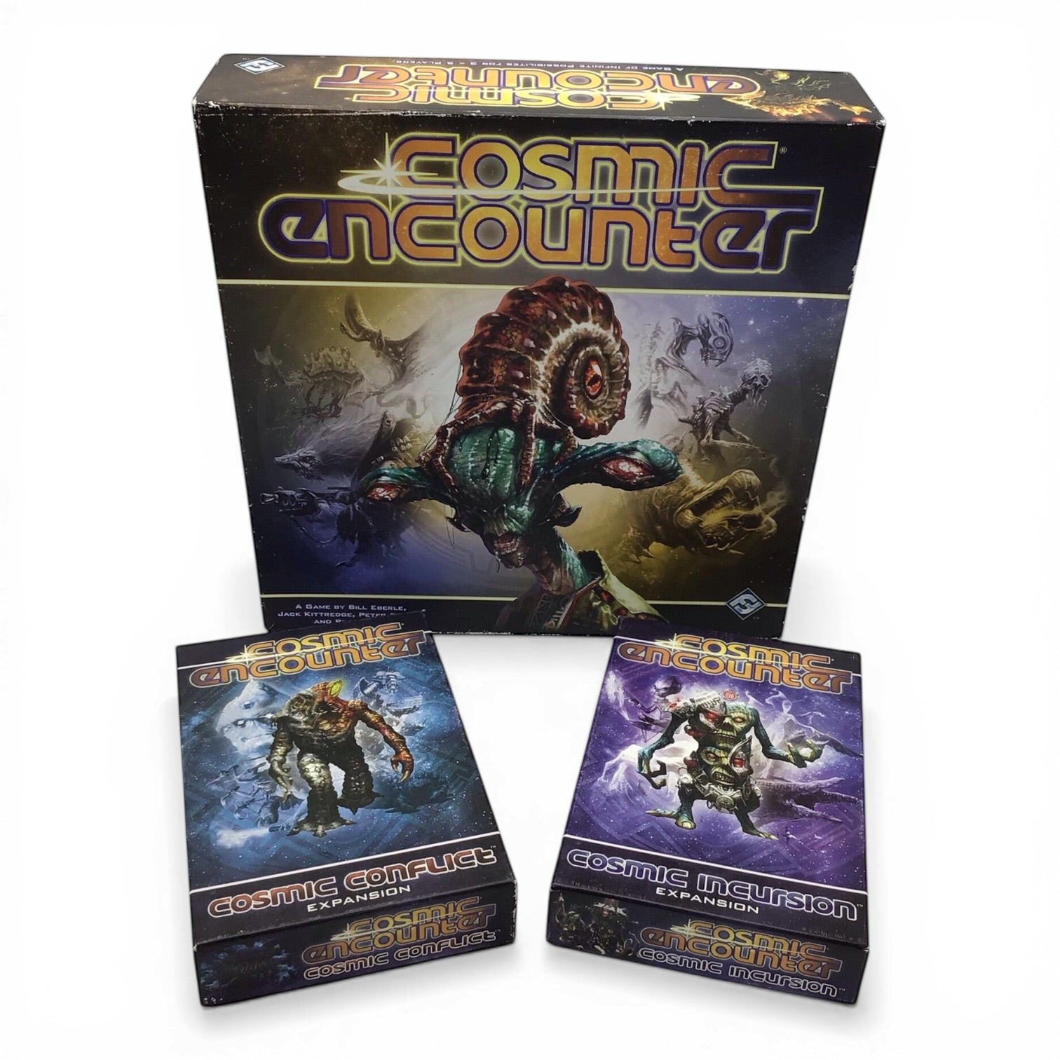 Cosmic Encounter with Cosmic Incursion & Cosmic Conflict Expansions