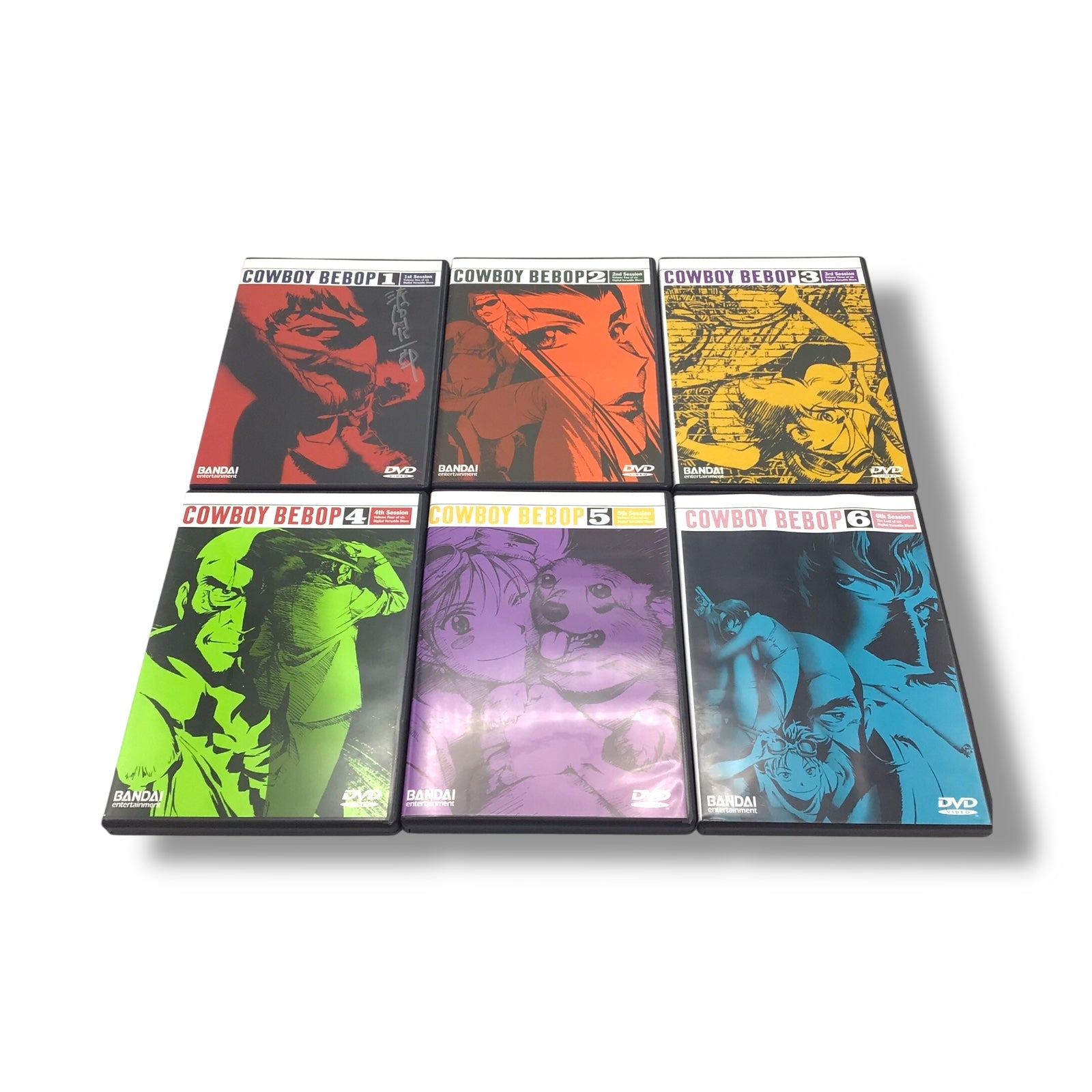 Cowboy Bebop: 1st - 6th Sessions - Autographed DVD set