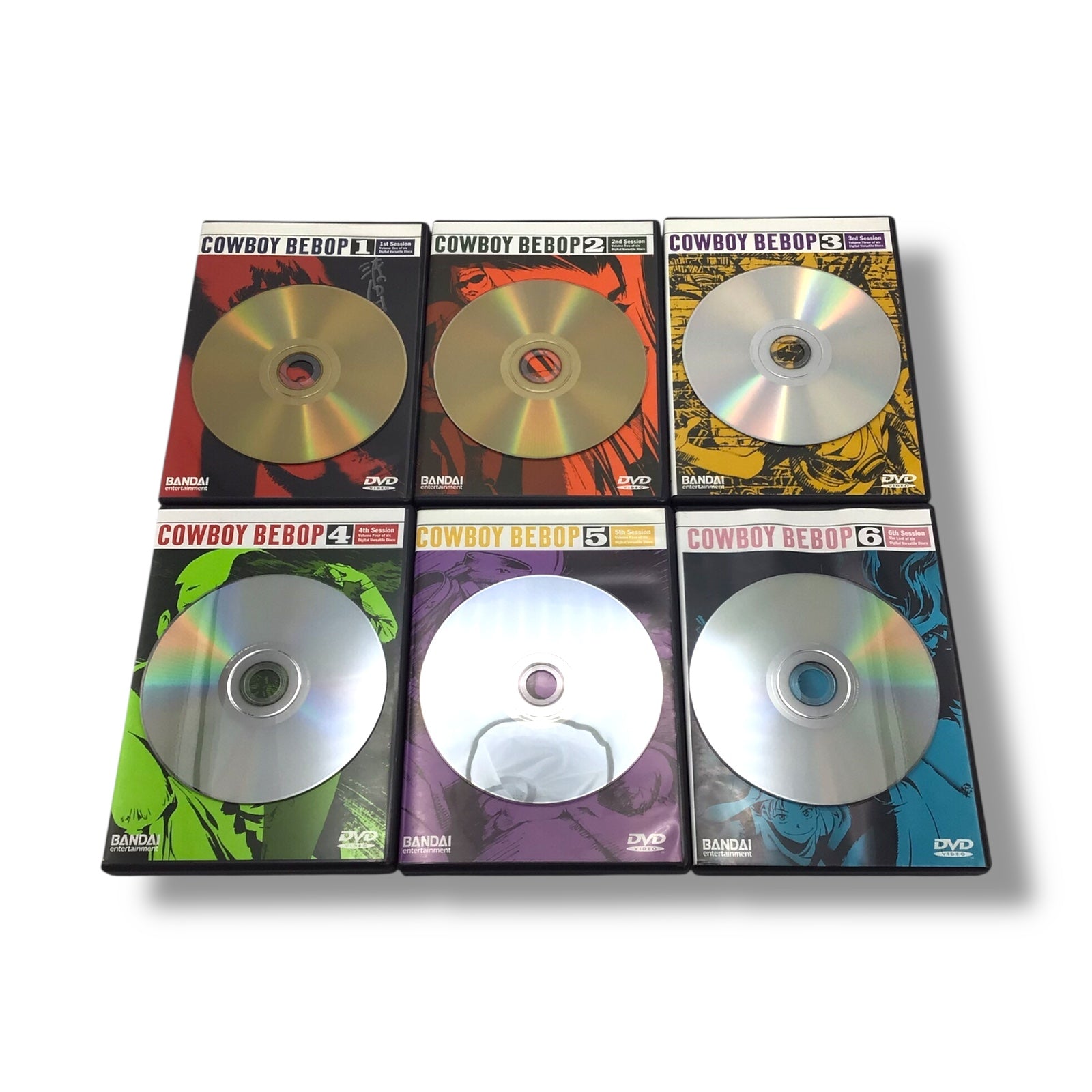 Cowboy Bebop: 1st - 6th Sessions - Autographed DVD set