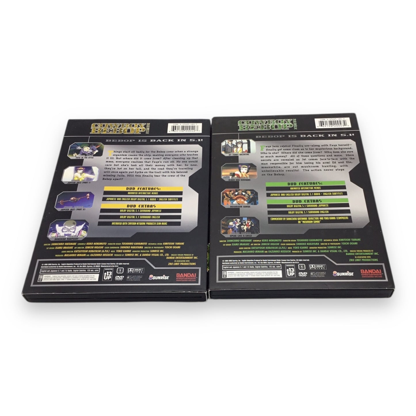 Cowboy Bebop Remix DVD Set - Remastered Complete Series