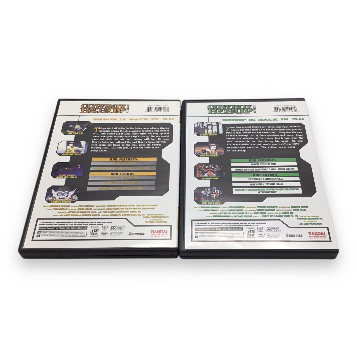 Cowboy Bebop Remix DVD Set - Remastered Complete Series