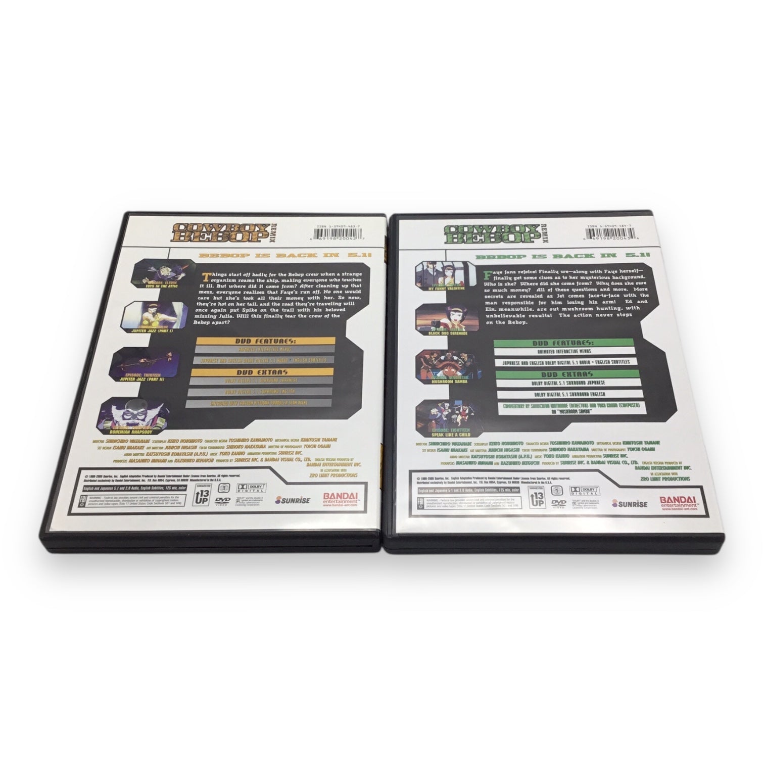 Cowboy Bebop Remix DVD Set - Remastered Complete Series