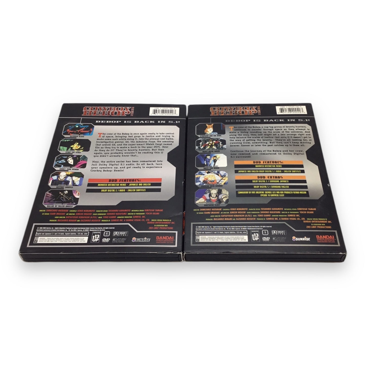 Cowboy Bebop Remix DVD Set - Remastered Complete Series