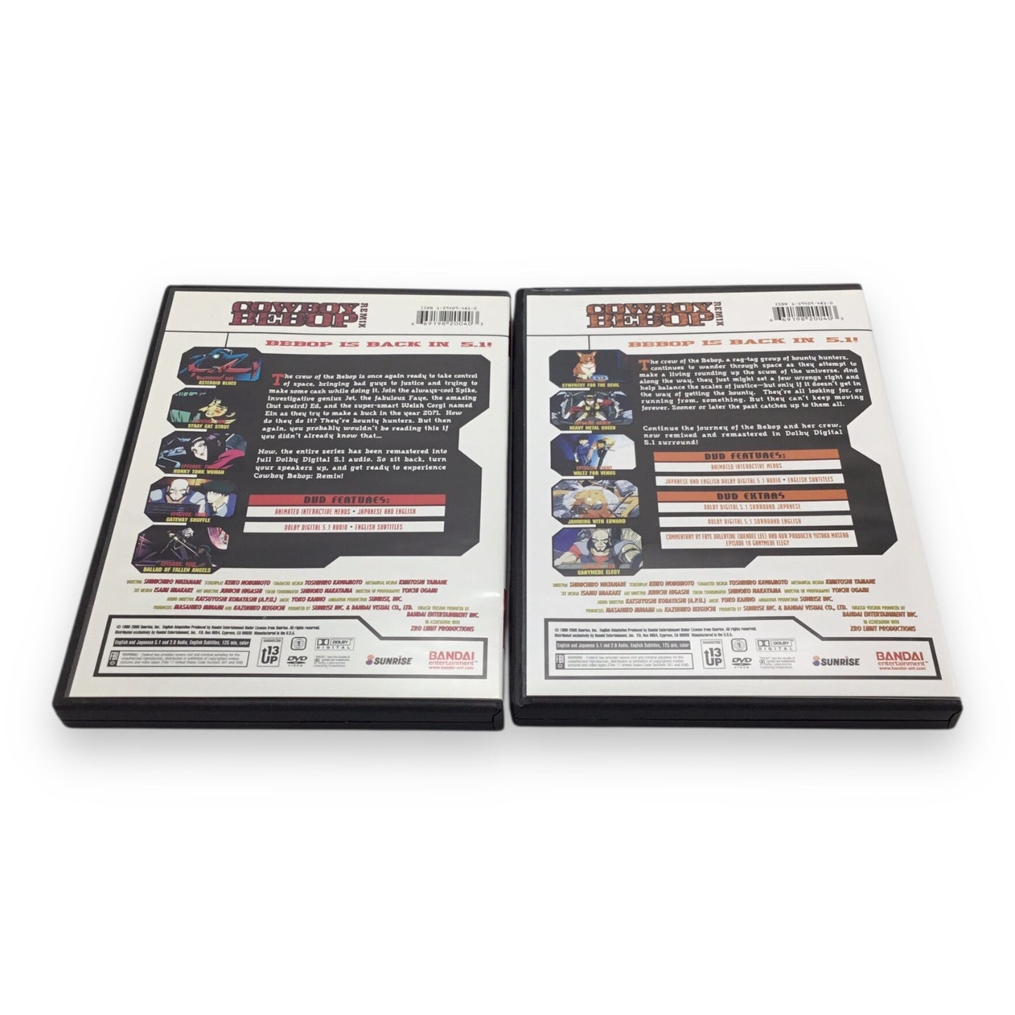 Cowboy Bebop Remix DVD Set - Remastered Complete Series