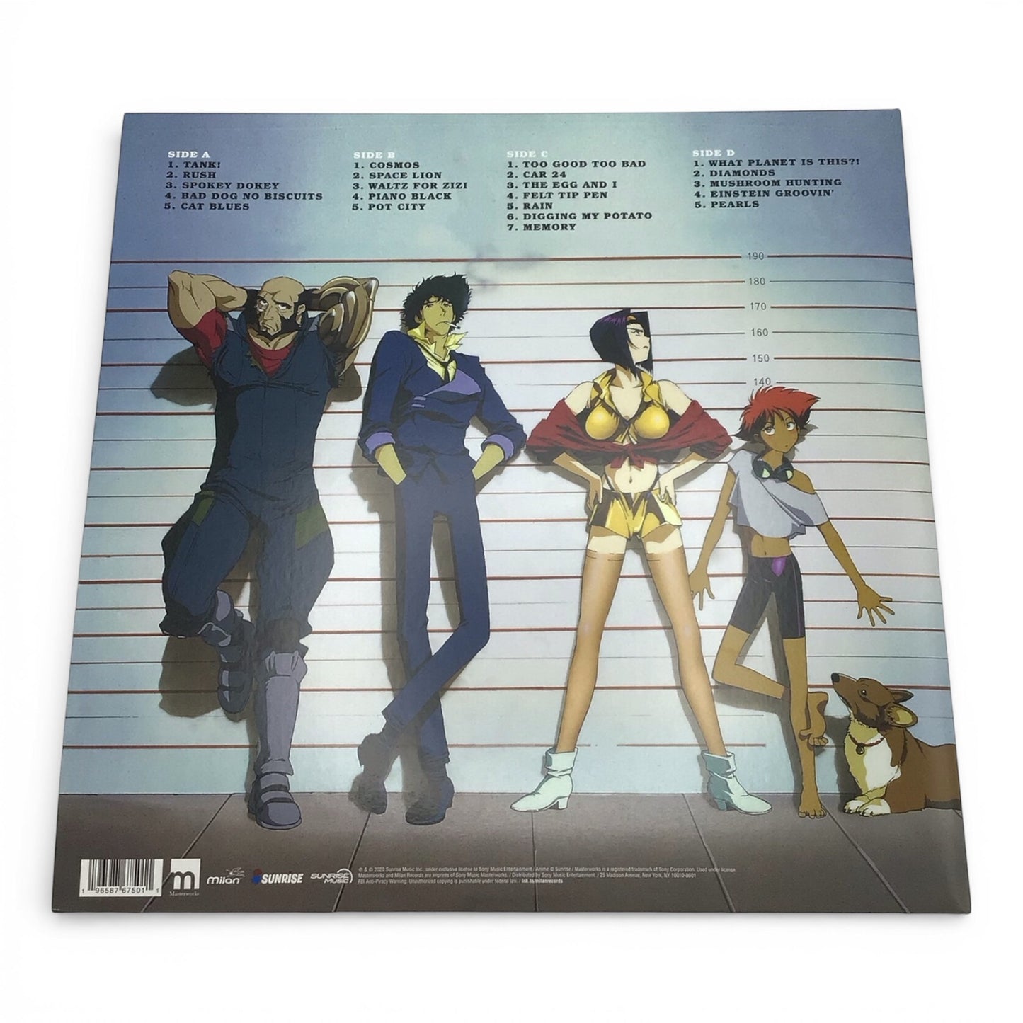 Cowboy Bebop Soundtrack 2 LP - Walmart Exclusive Burgundy with Poster