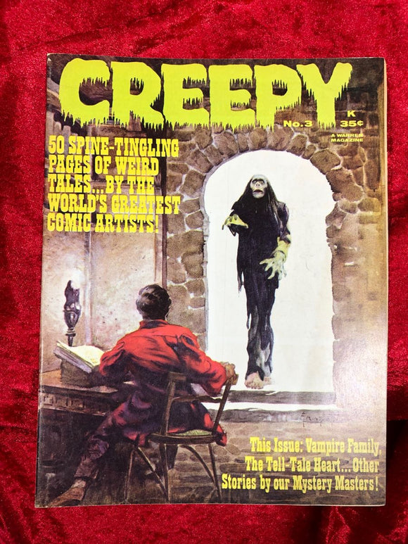Creepy #3- with stories by Archie Goodwin, Reed Crandall and more