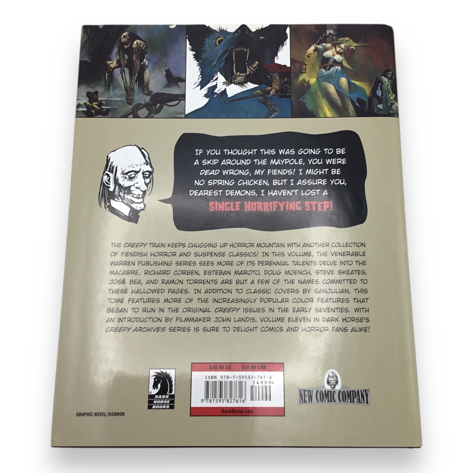 Creepy Archives Volume 11 Hardcover - Collecting Creepy #51-#54