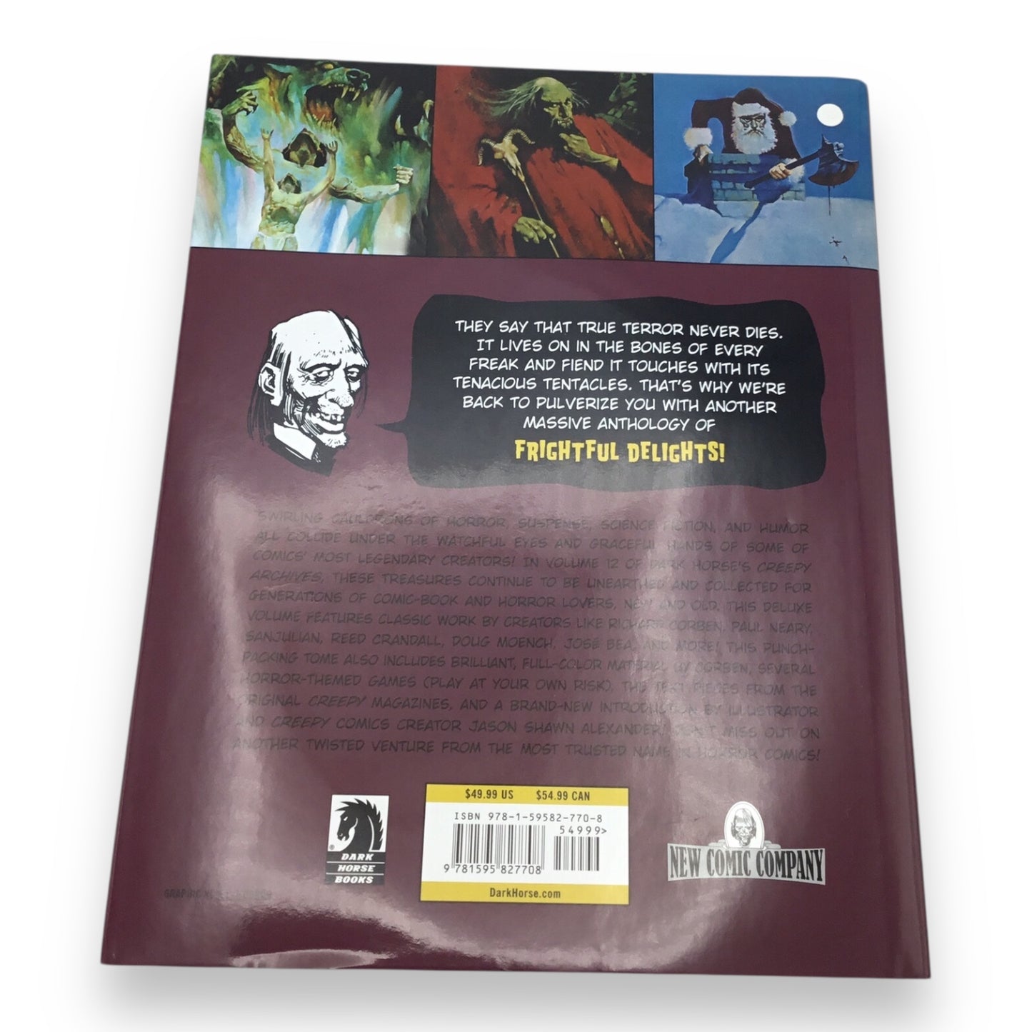 Creepy Archives Volume 12 Hardcover - Collecting Creepy #55-#59