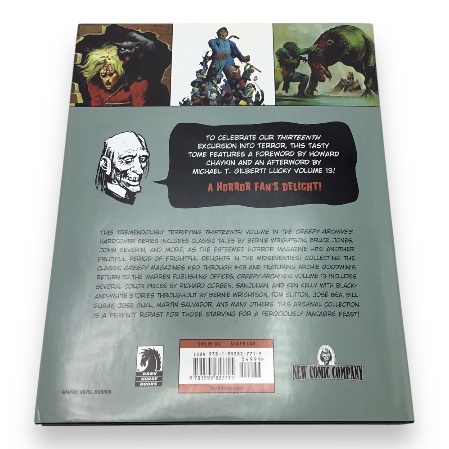 Creepy Archives Volume 13 Hardcover - Collecting Creepy #60-#63