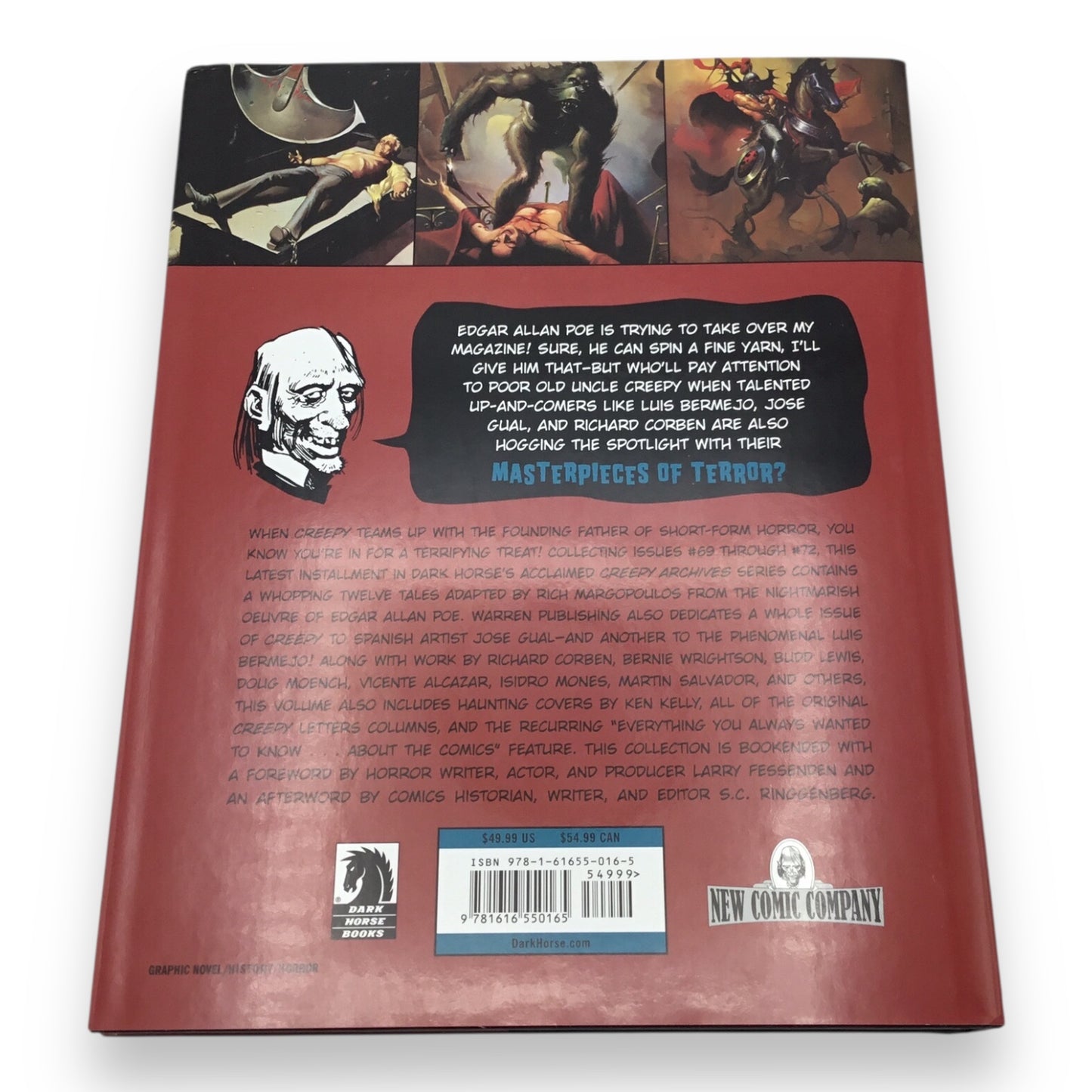 Creepy Archives Volume 15 Hardcover - Collecting Creepy #69-#72